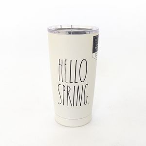 RAE DUNN Insulated Stainless Steel Tumbler Spring